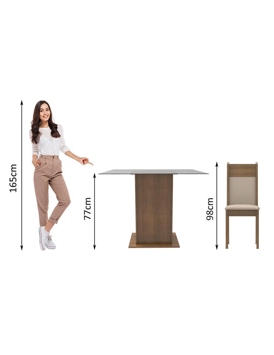 Comedor Dallas para 4 personas 13