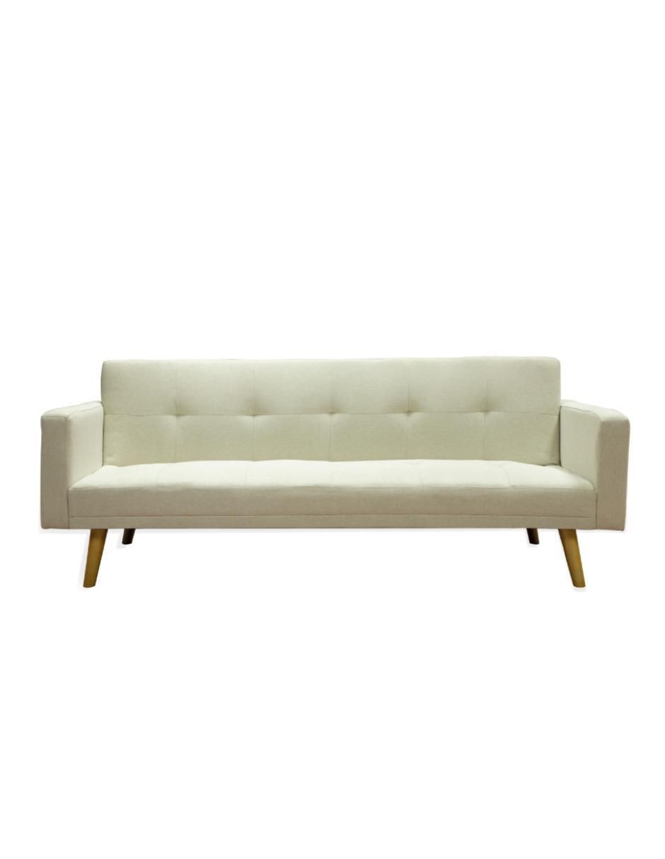 Sofá cama de lino