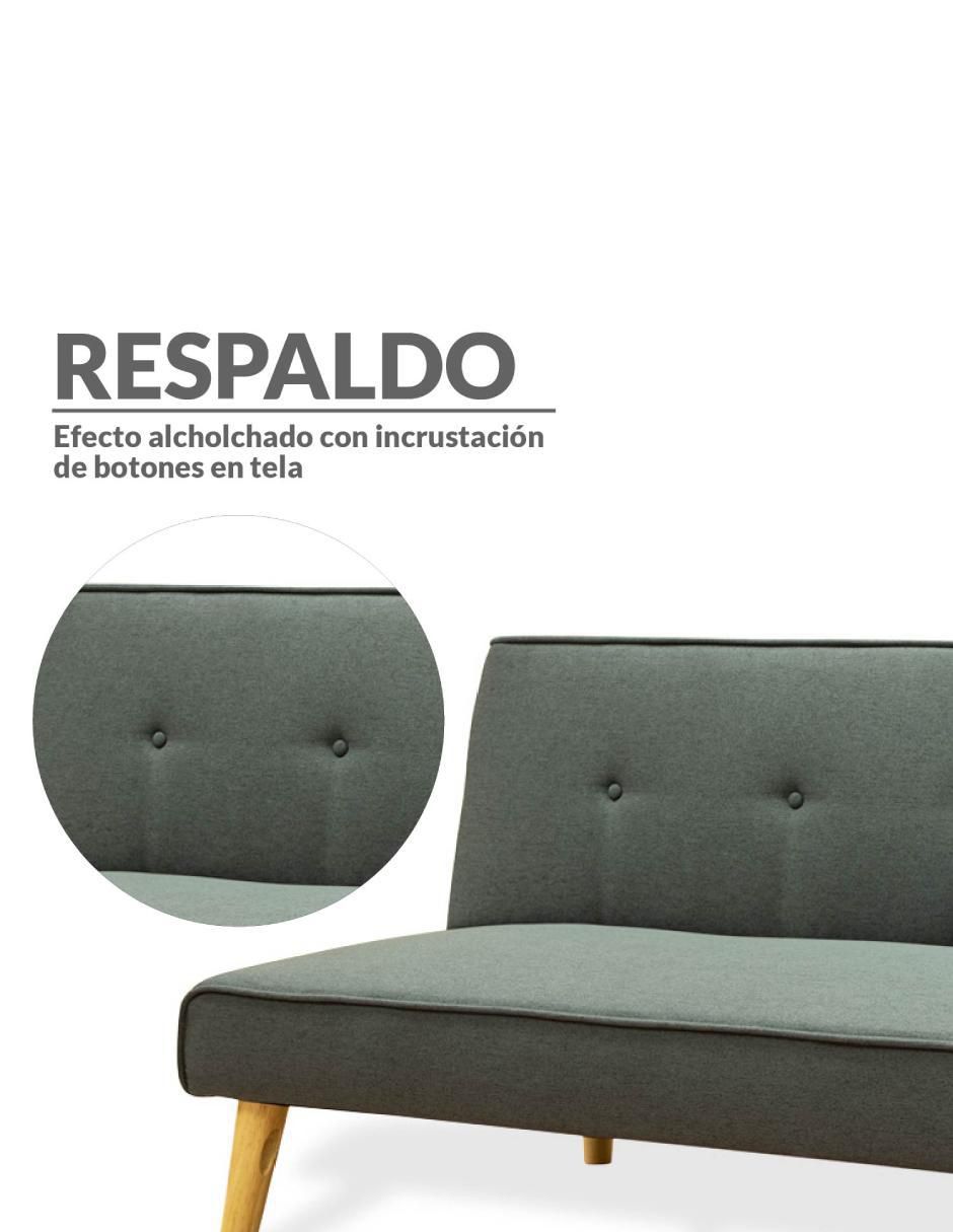 Sofá cama de lino 4