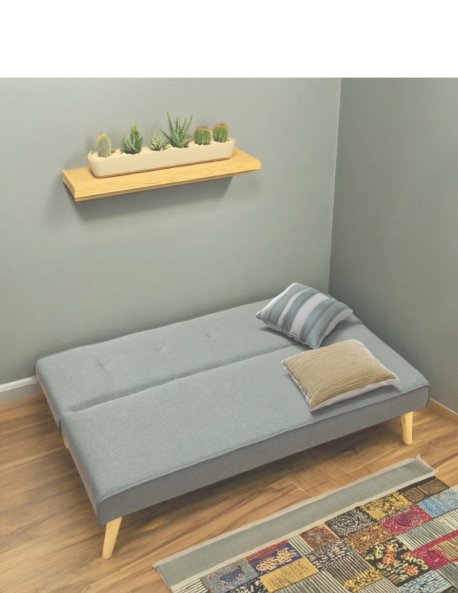 Sofá cama de lino 8