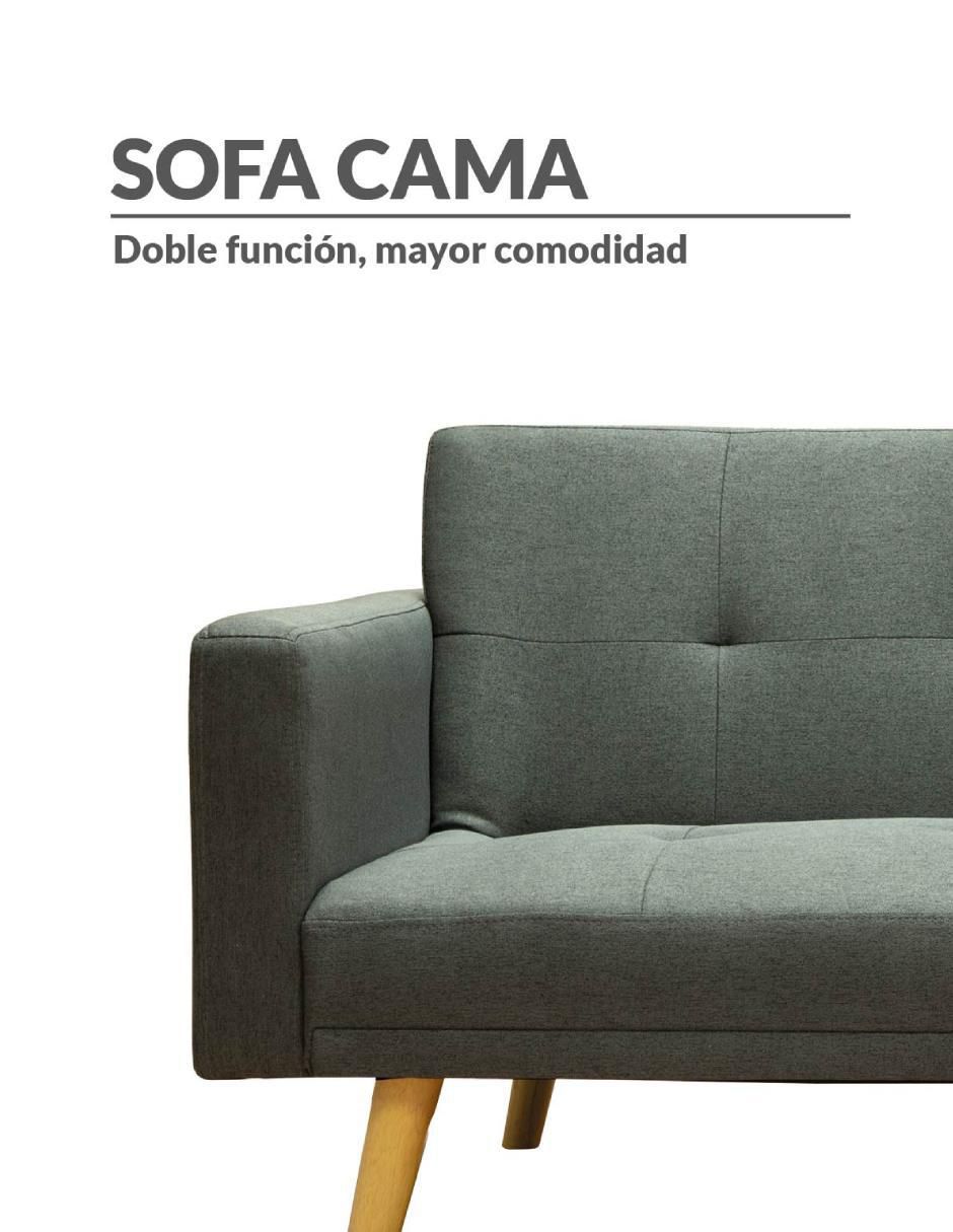 Sofá cama de lino 2