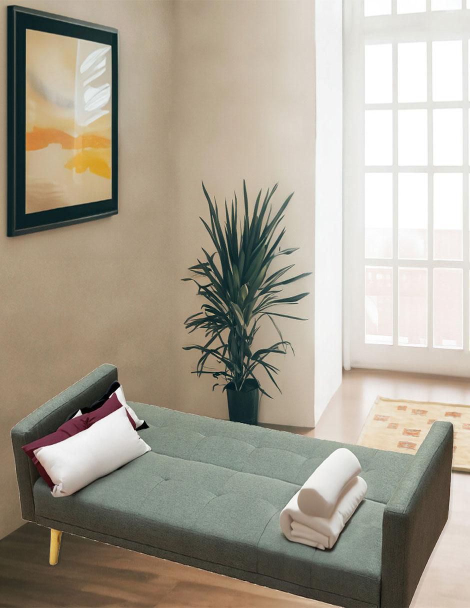 Sofá cama de lino 5