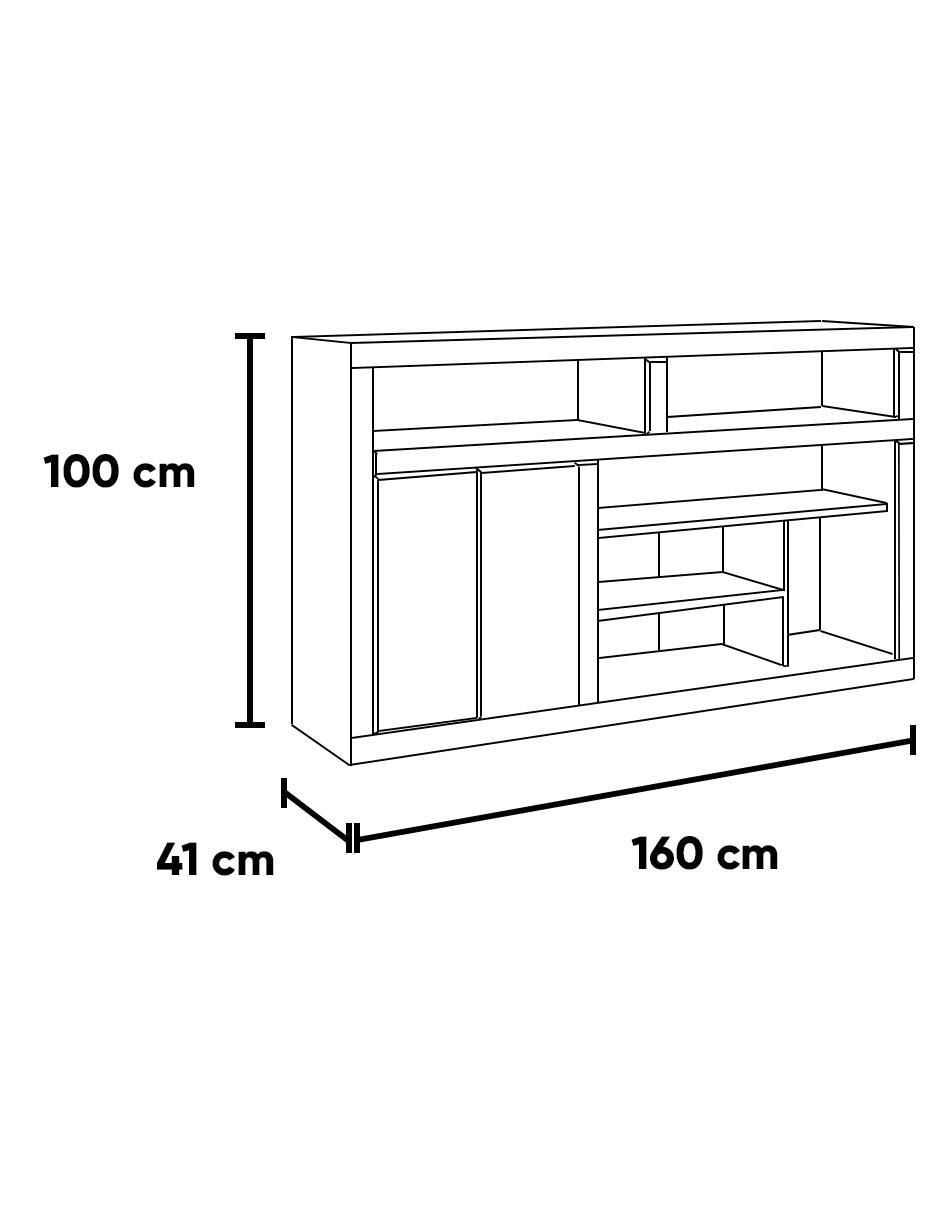 Mueble de tv Regina de MDF 5