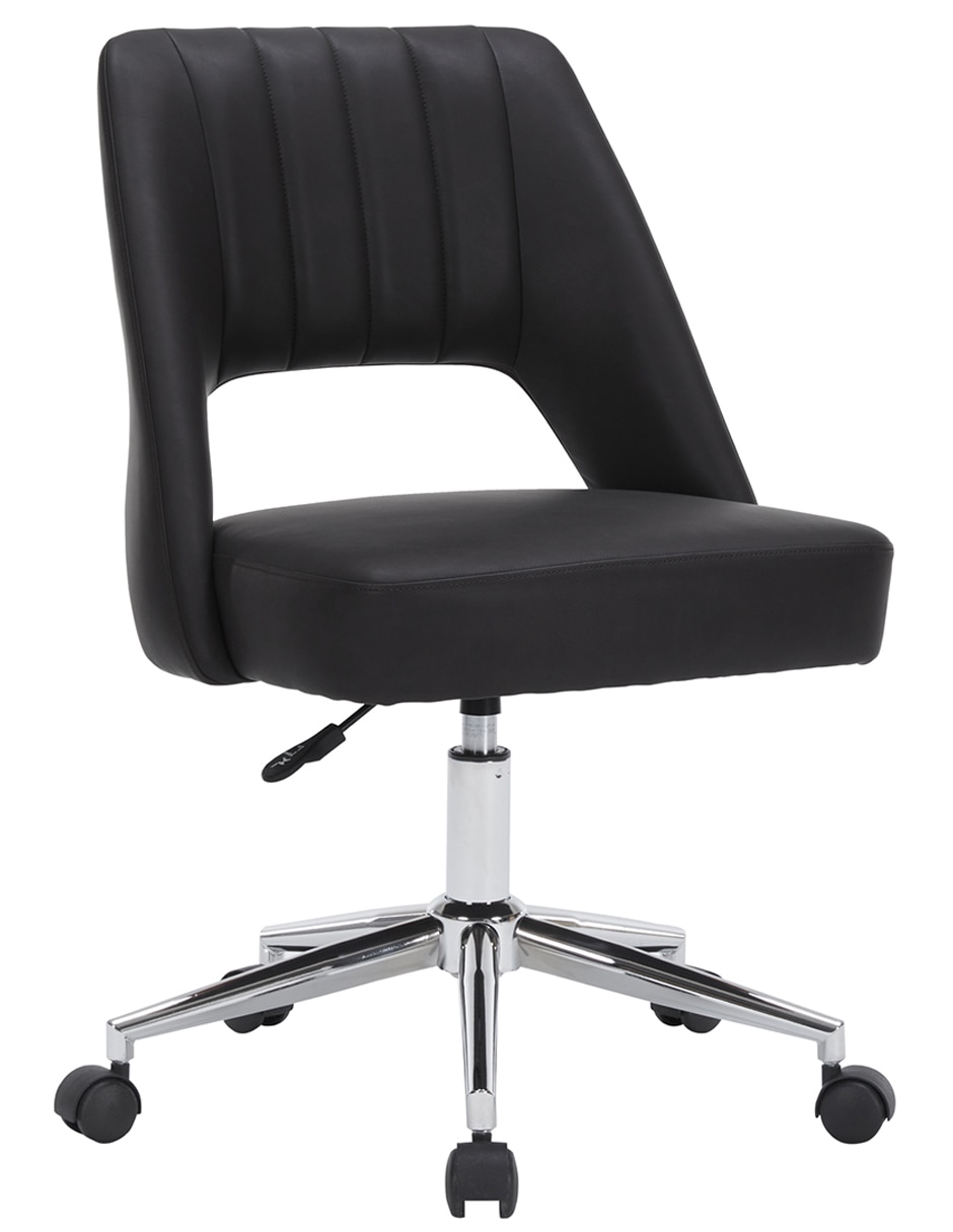 SILLA DE ESCRITORIO LAUDA RE VI, NEGRO