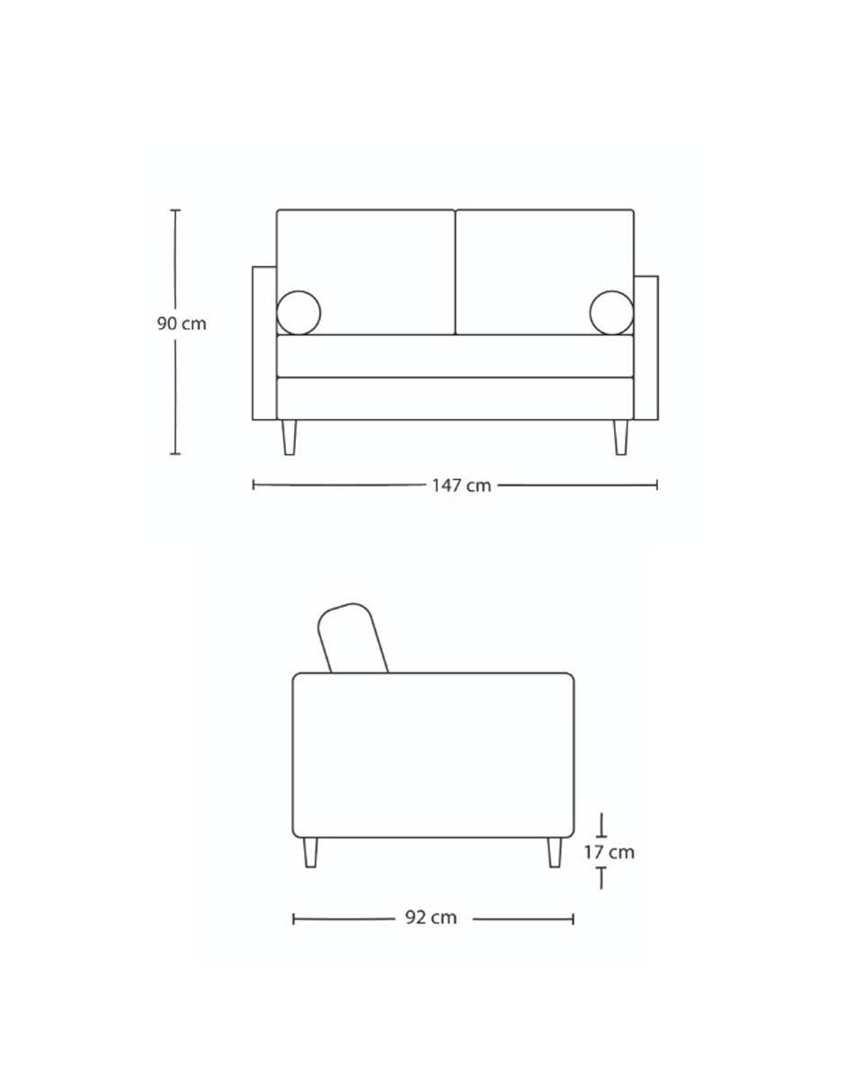 "love seat" mr fix scott  "de" sintético