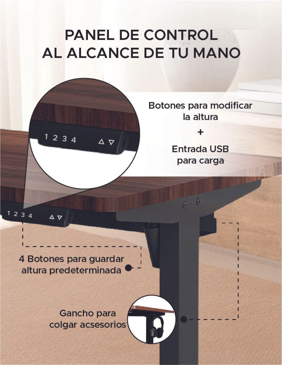 Escritorio armable de madera 2