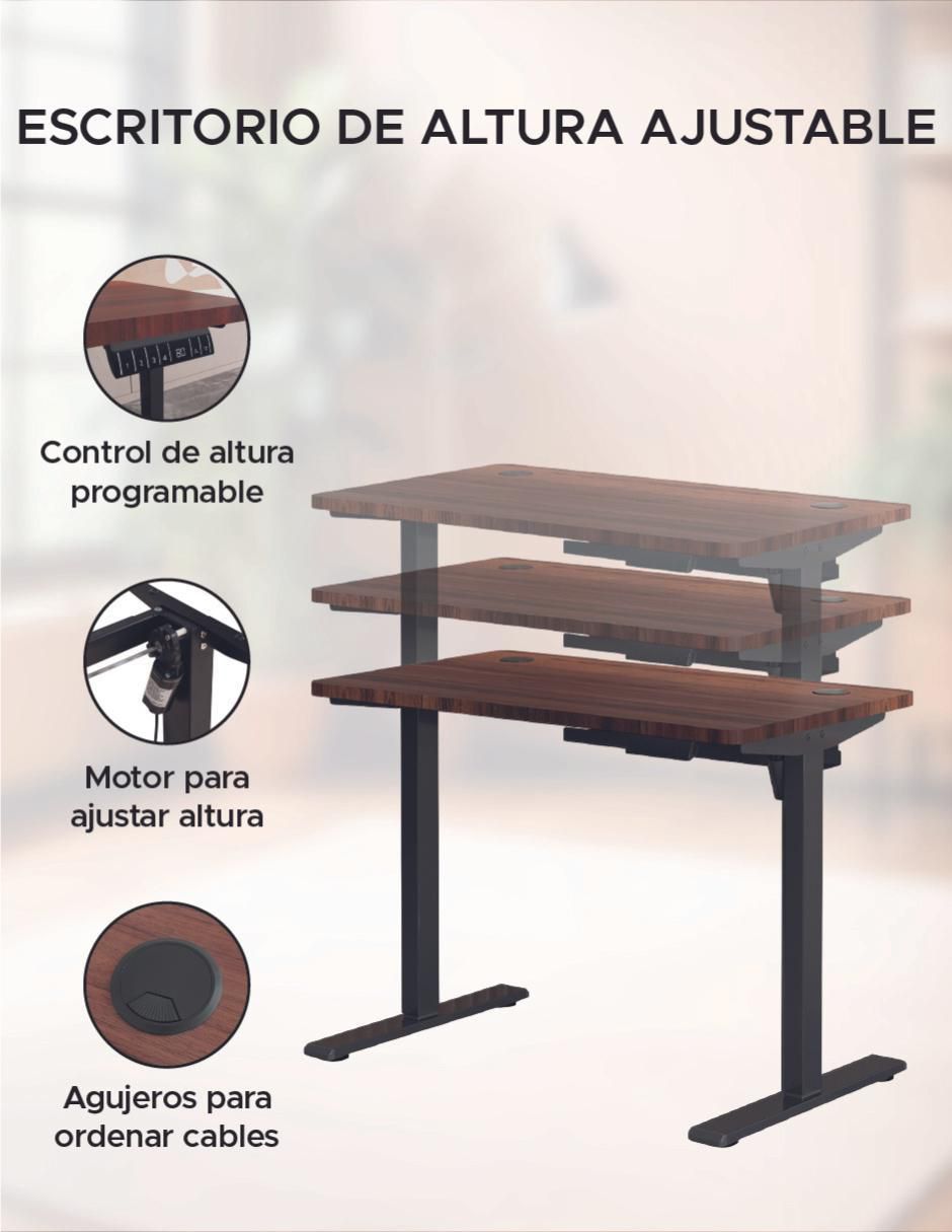 Escritorio armable de madera 3