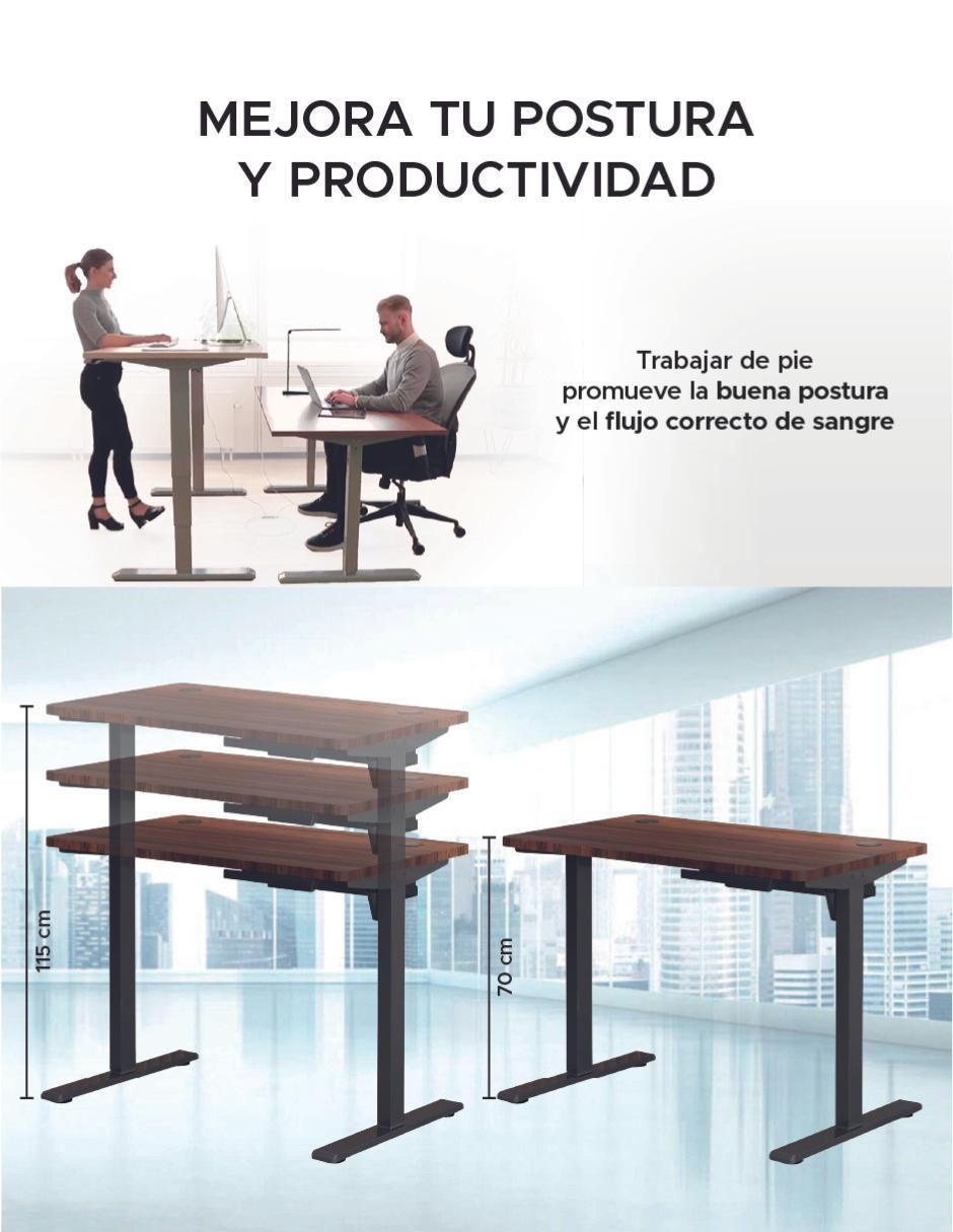 Escritorio armable de madera 6