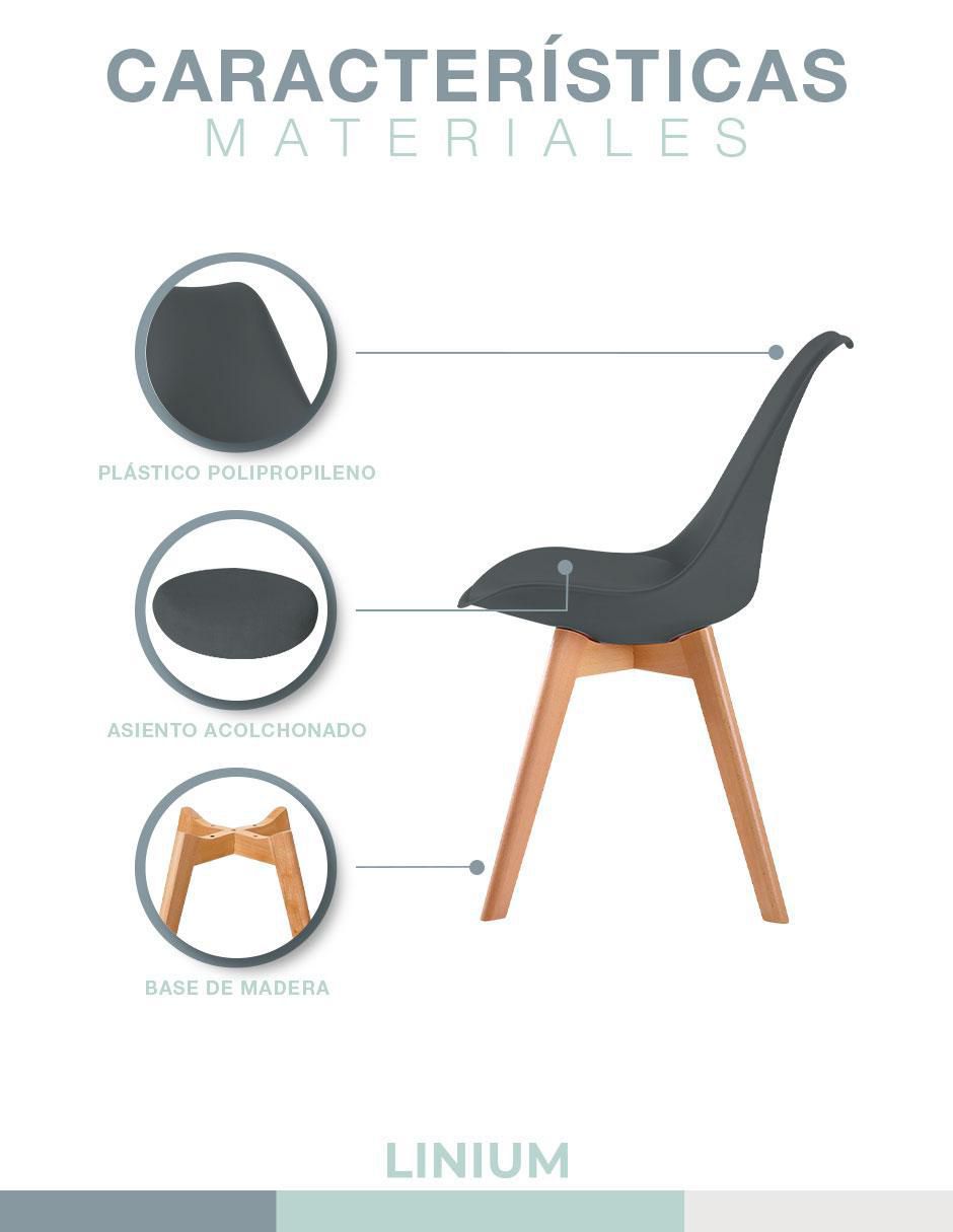 Silla Tulip de madera 3