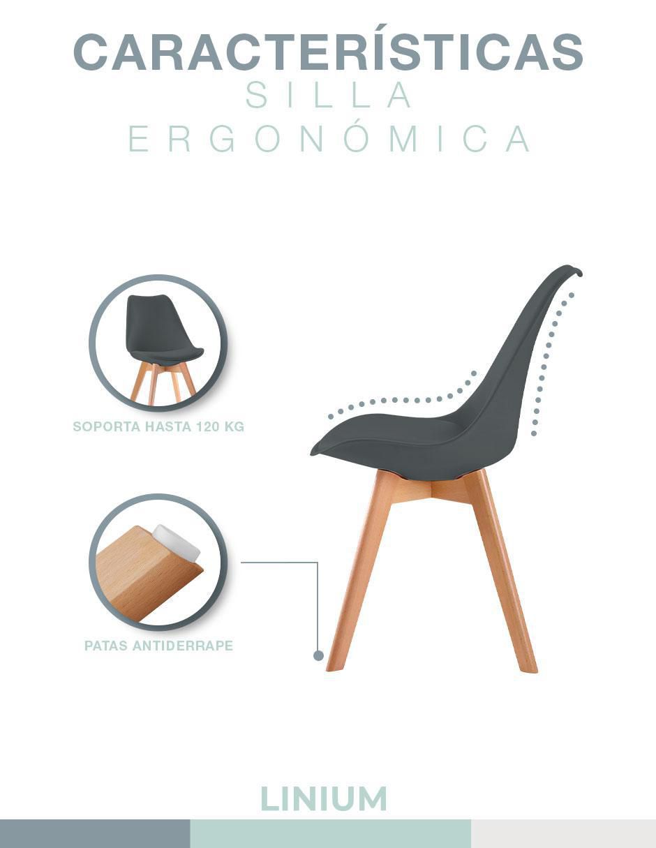 Silla Tulip de madera 5