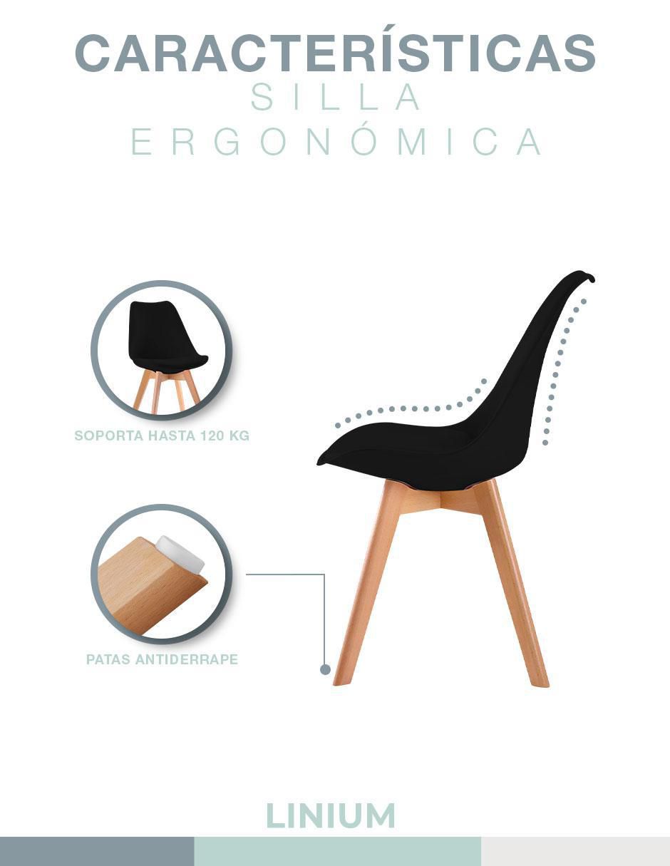 Silla Linium Tulip de madera