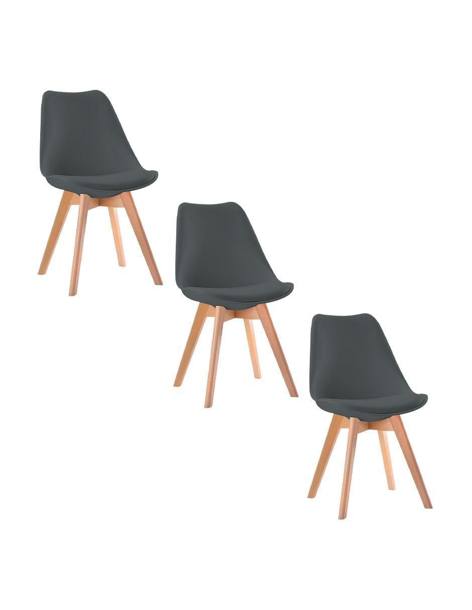 Juego de sillas 3 piezas Tulip