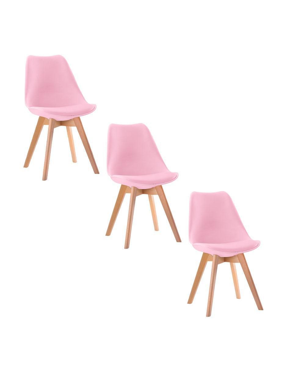 Juego de sillas 3 piezas Tulip Juego de sillas 3 piezas Tulip
