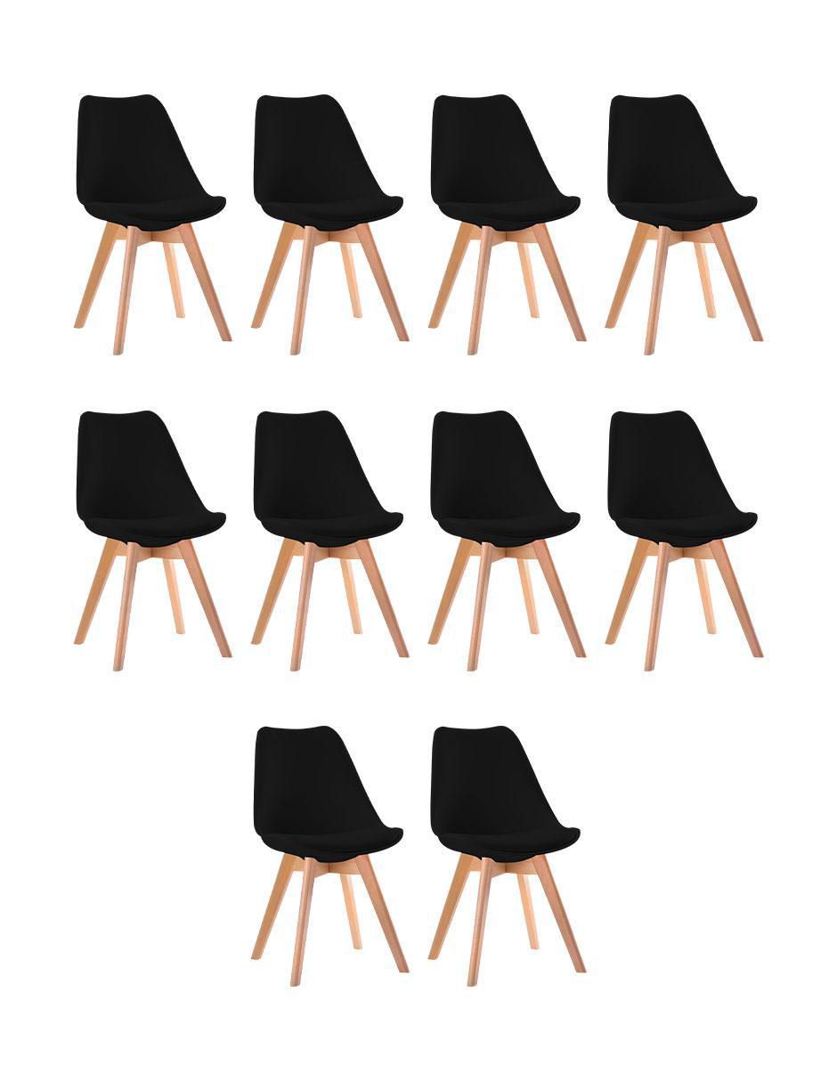 Juego de sillas 10 piezas Tulip