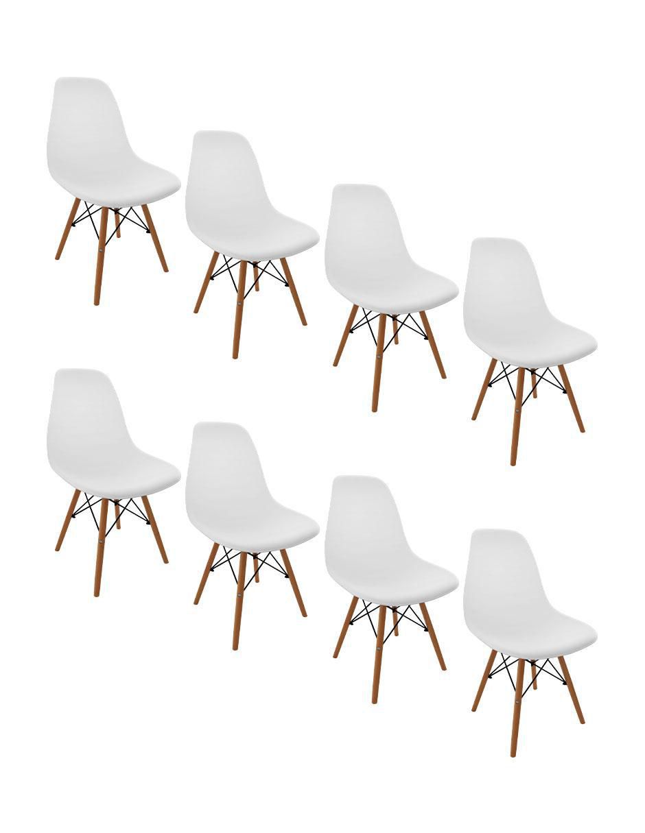 Juego de sillas 8 piezas Eames Juego de sillas 8 piezas Eames