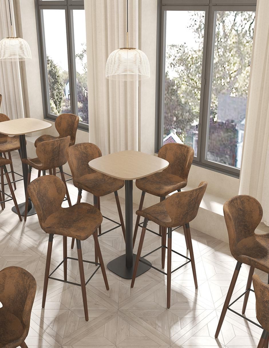 Banco JULI BAR WOOD 2