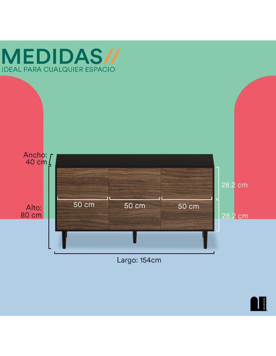 Credenza Gleza de MDF 7