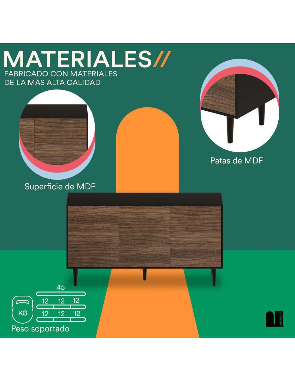 Credenza Gleza de MDF 3