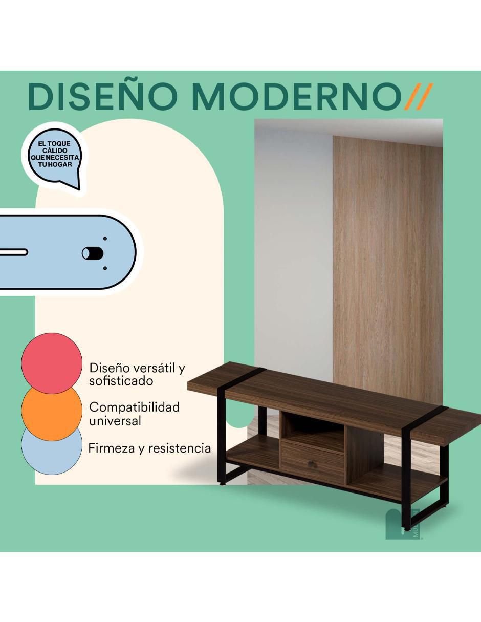 Mueble de tv Mora de MDF 4