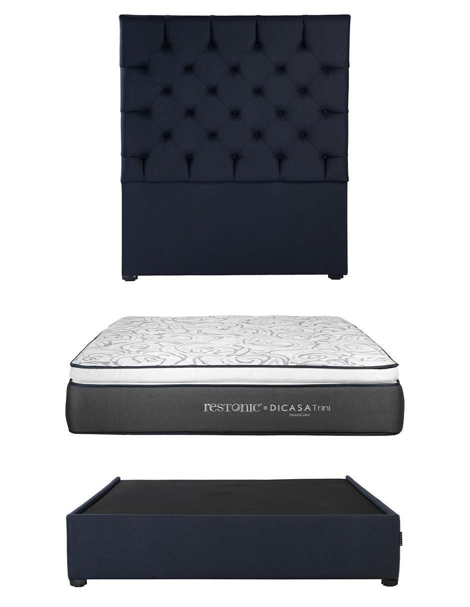 Set Recámara Capri Trini de madera pino