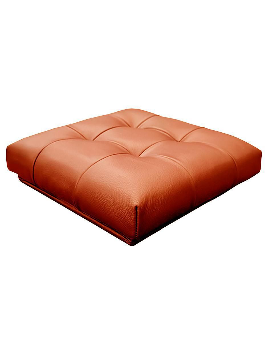 "taburete" confortopiel cubo plegable "de" piel "con" sí