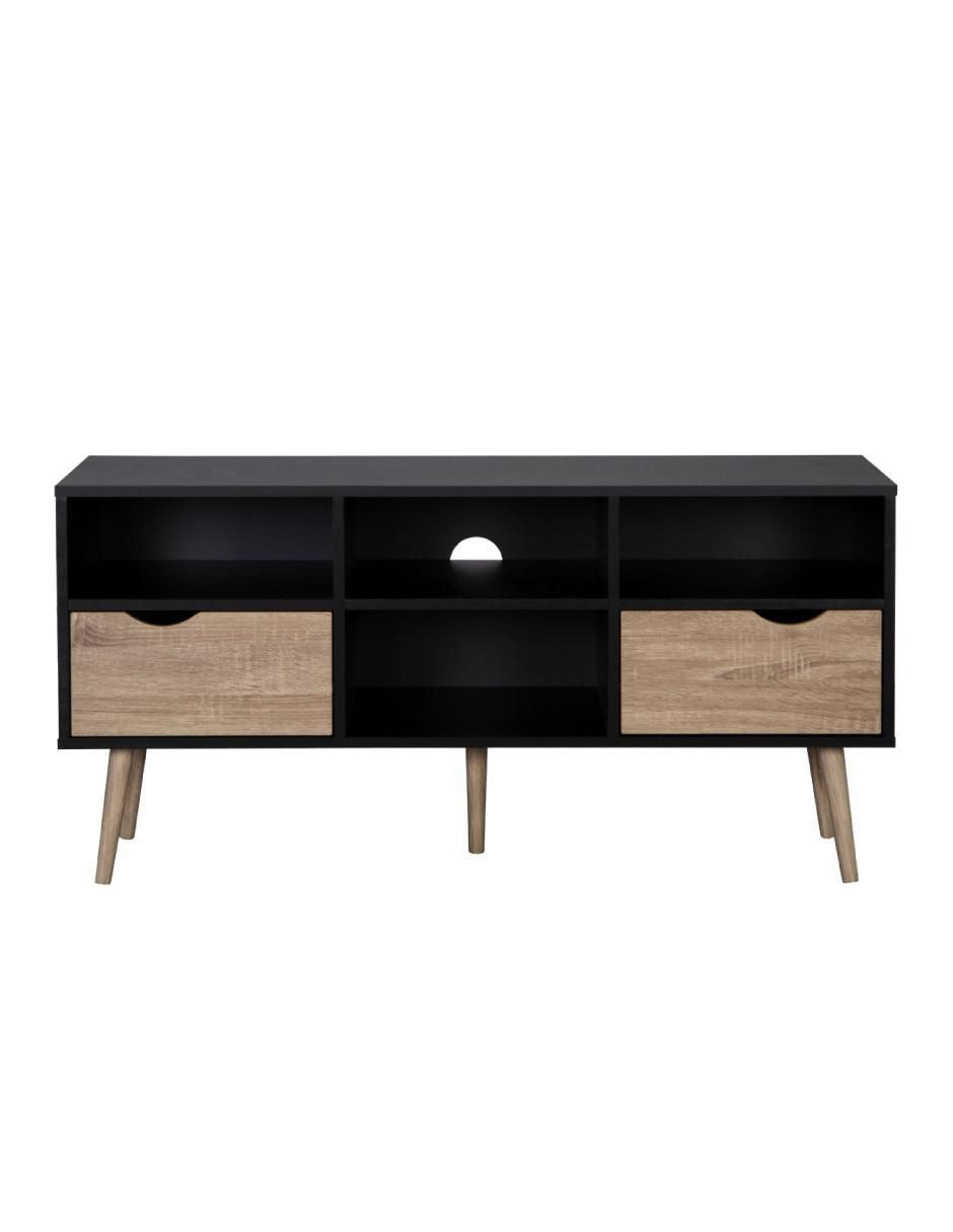 Mueble de tv Nórdico Black de MDF 3
