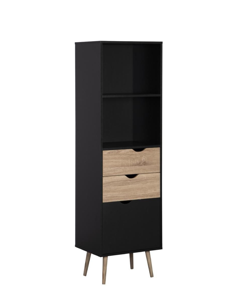 Librero Nórdica Black de MDF 1