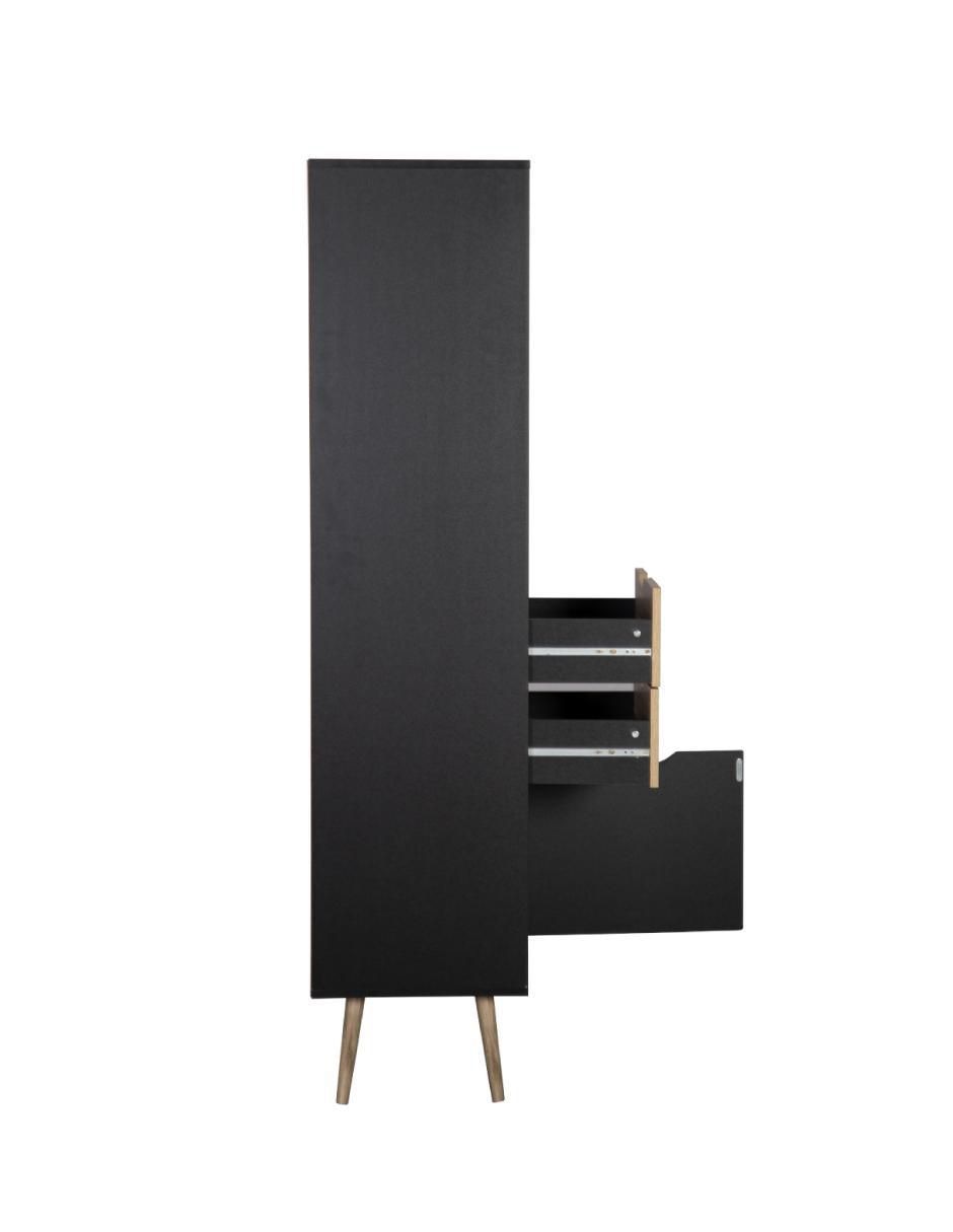 Librero Nórdica Black de MDF 6