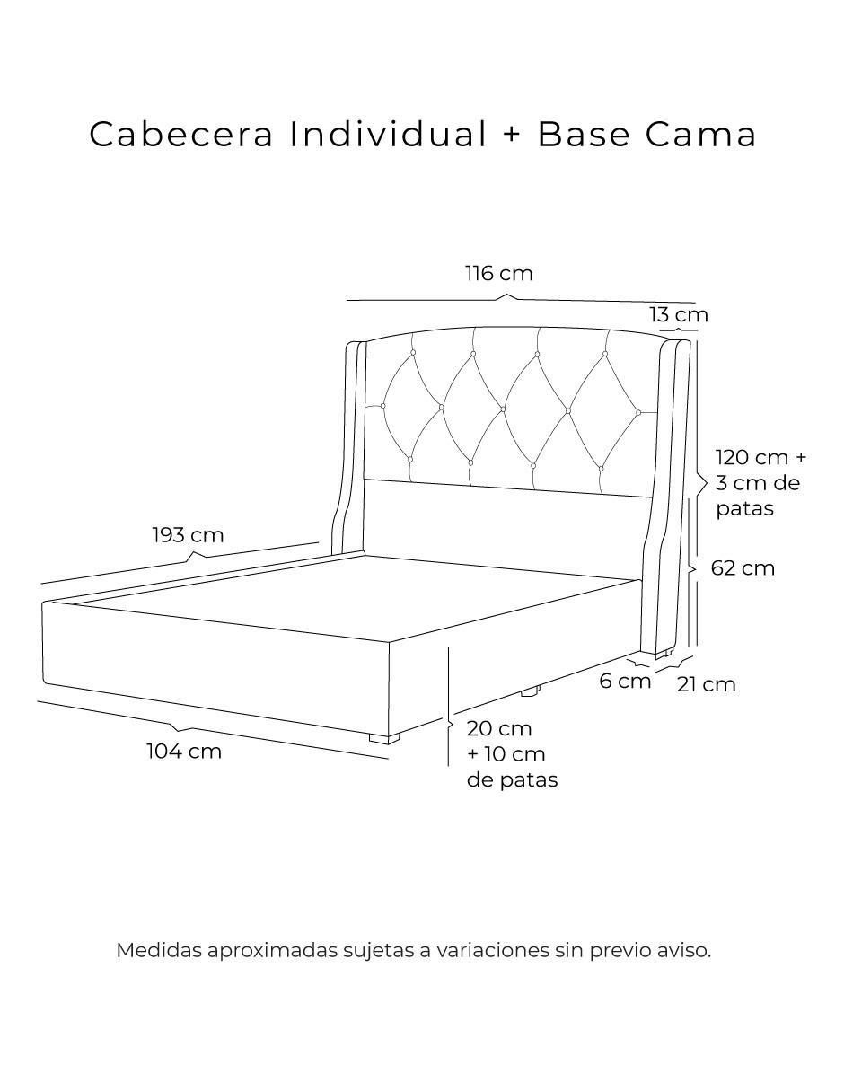 Cama Zefyr Base de madera 4