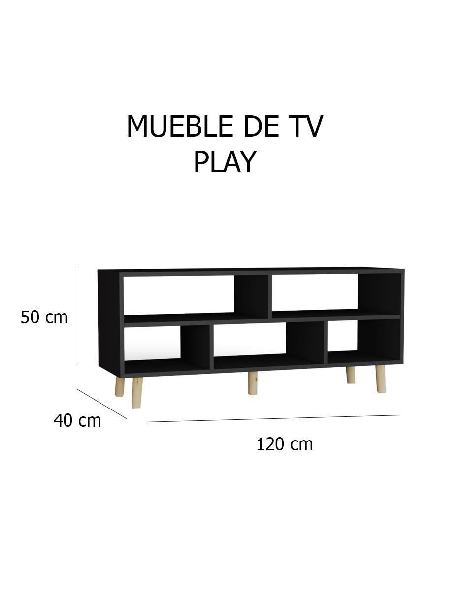 Mueble de tv atlas del descanso play "de" madera