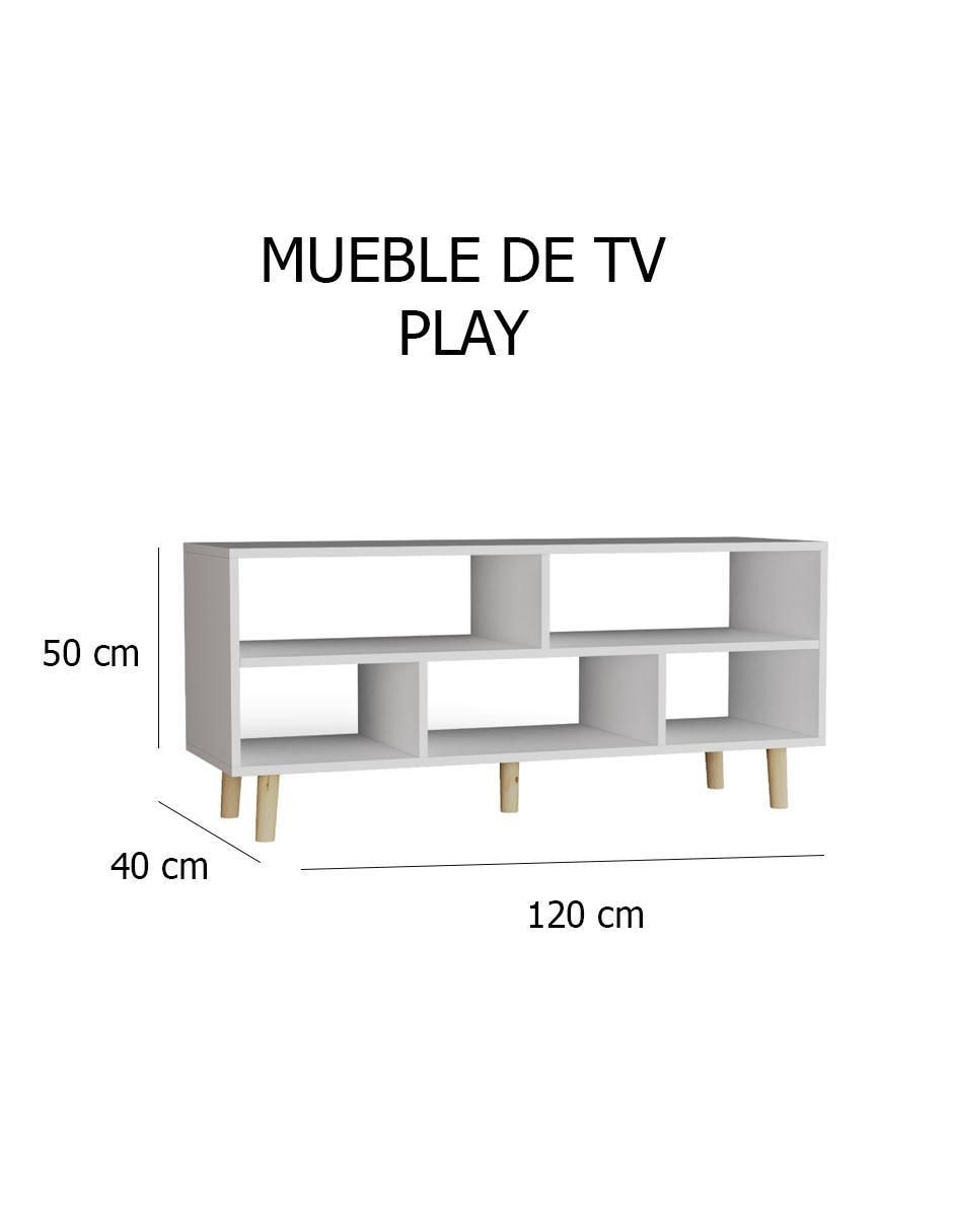 Mueble de tv Play de madera 4