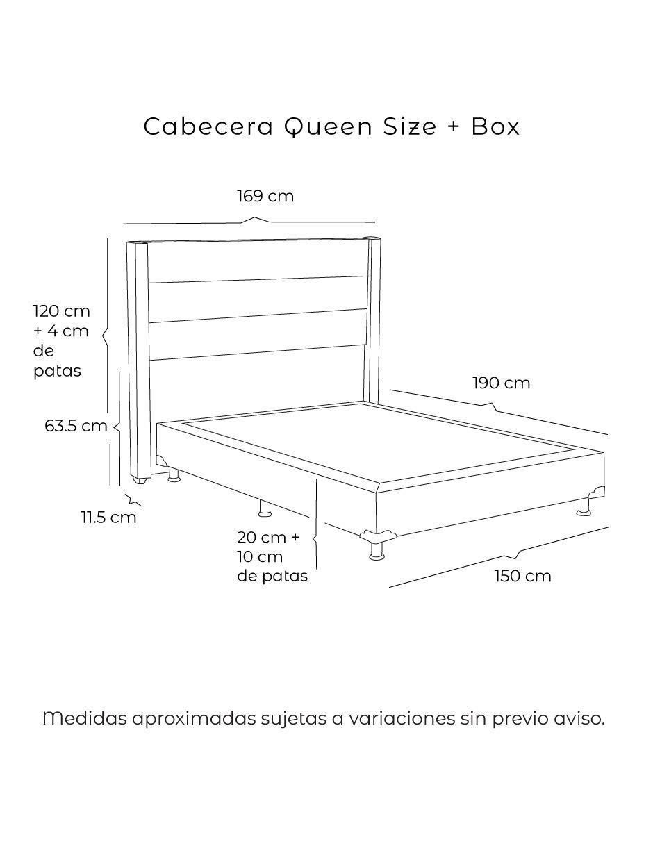 Cama dicasa lugo box "de" madera pino