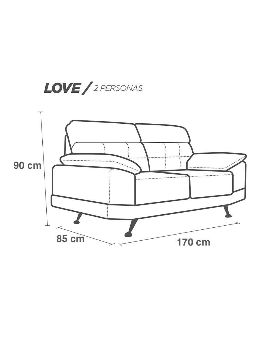 "love seat" confortopiel dublin "de" lino