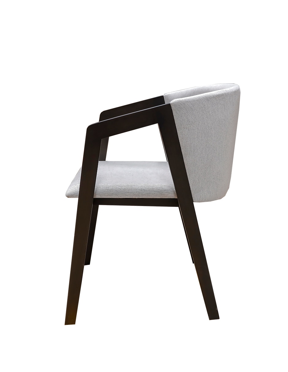 Silla Gardena de madera y tela 2