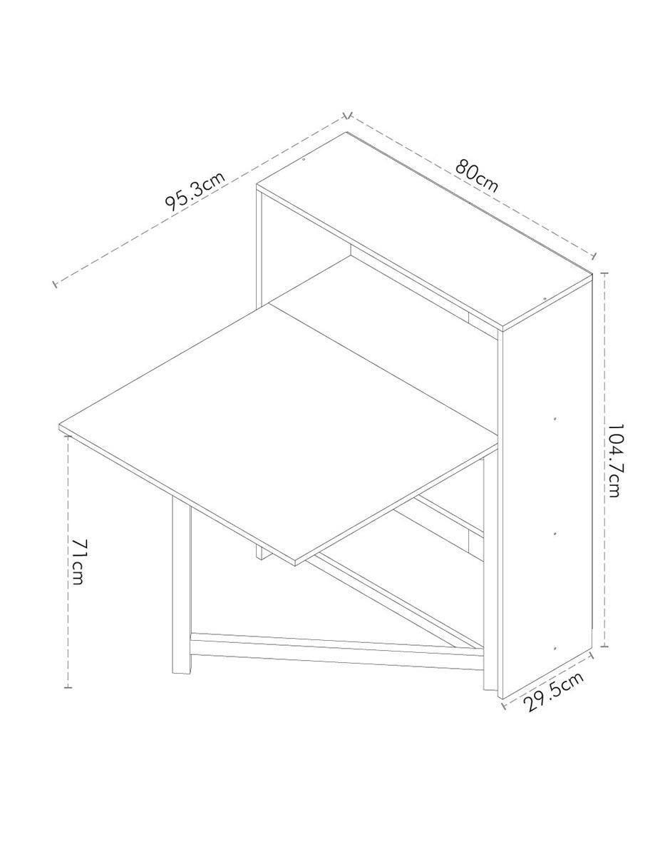 Escritorio de MDF 5