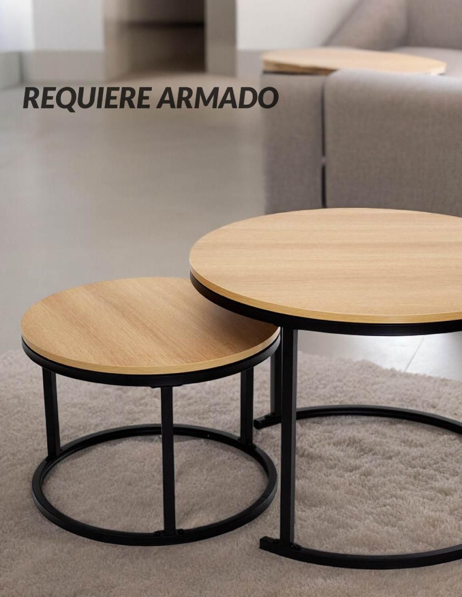 Mesa de centro armable 2