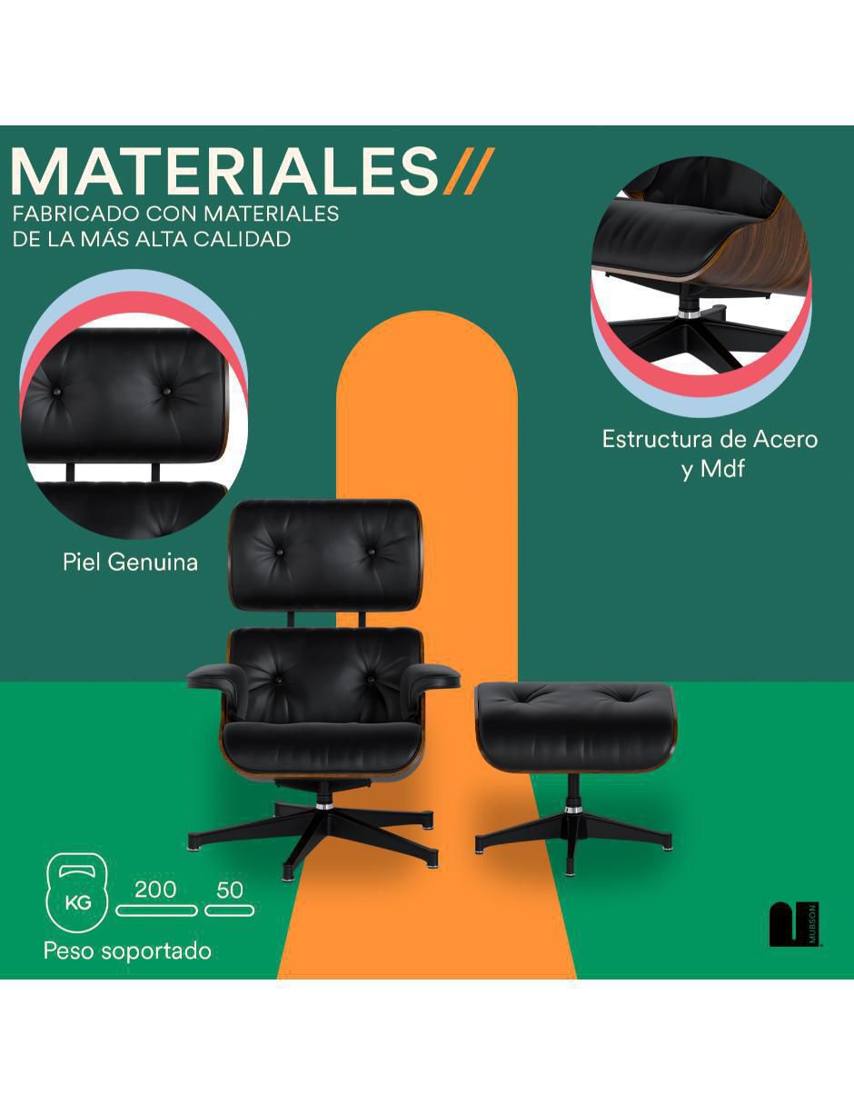 Juego de asiento con taburete 3