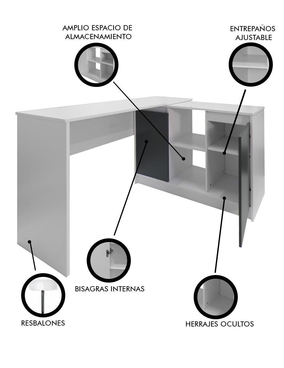 Escritorio Siena de MDF 8