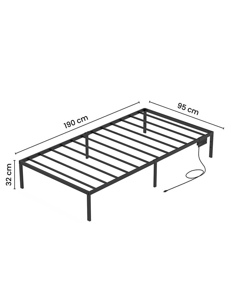 Base para cama de metal 5