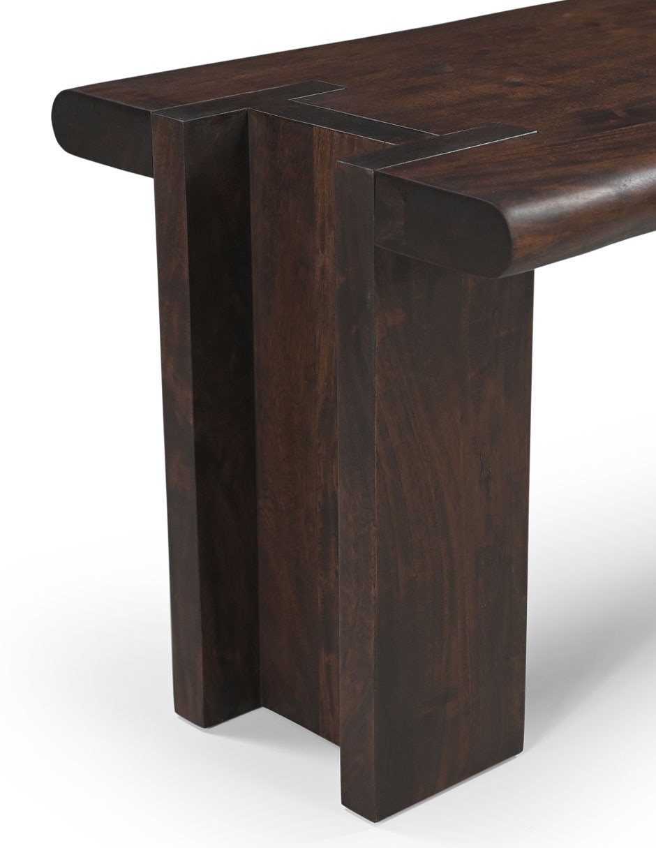 Banca Walnut de madera acacia 7