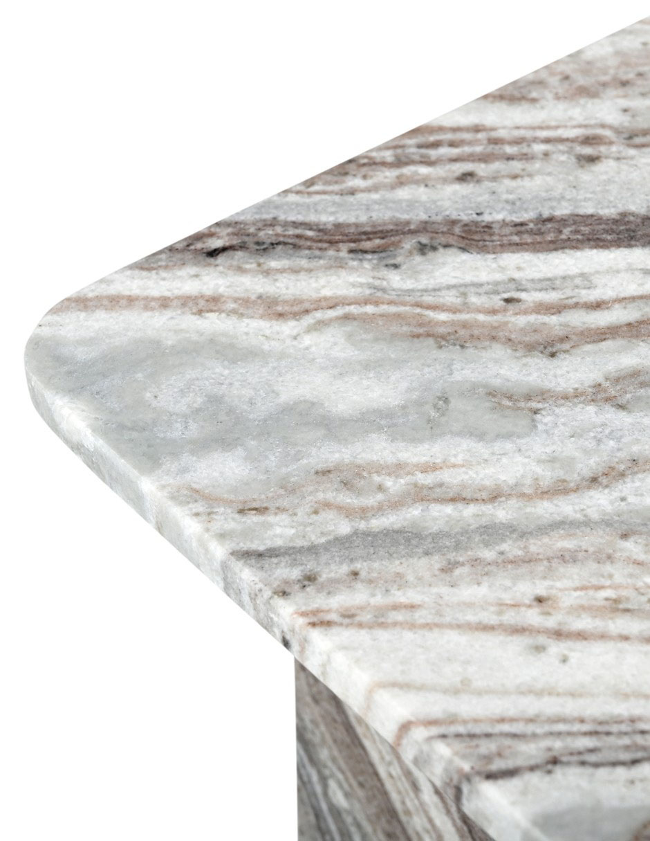 Mesa lateral Danube Re de Marmol 6
