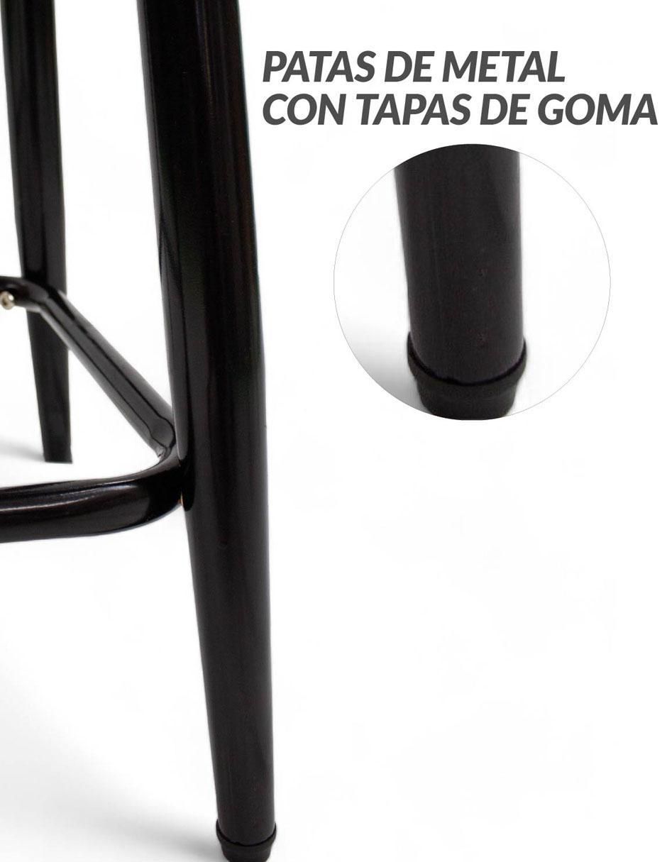 Juego de sillas 4 piezas de vinipiel 6