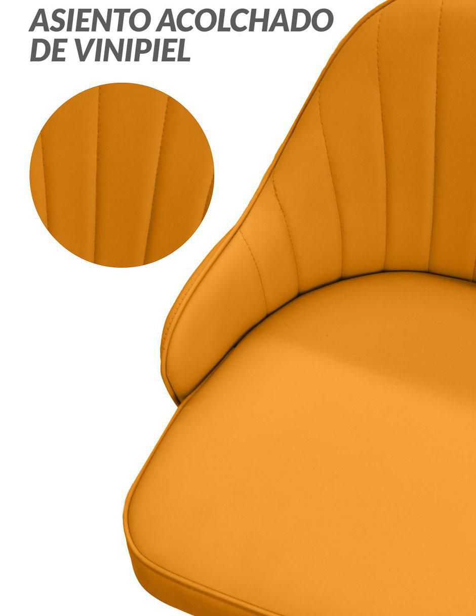 Silla de vinipiel 4