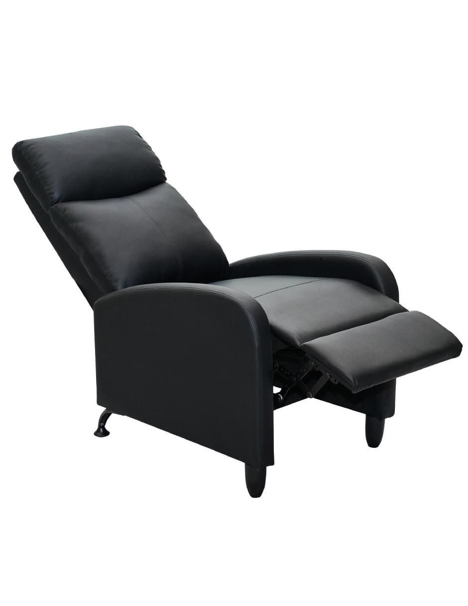 Reclinable Pushback de vinipiel 2
