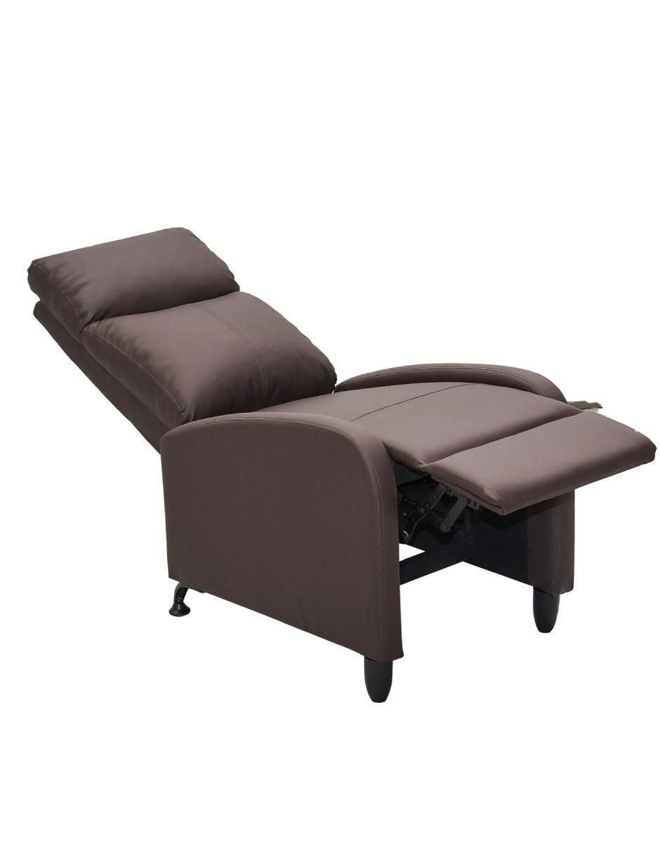 Reclinable Pushback de vinipiel 11
