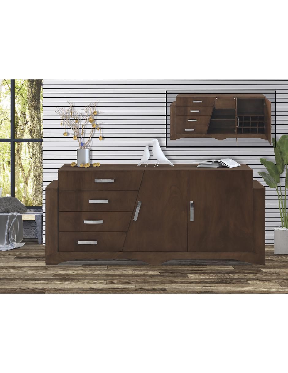 Bufetero Nazli de madera 4