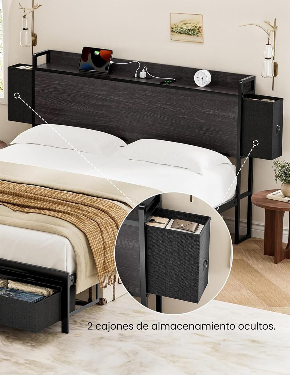 Base para cama de metal 5