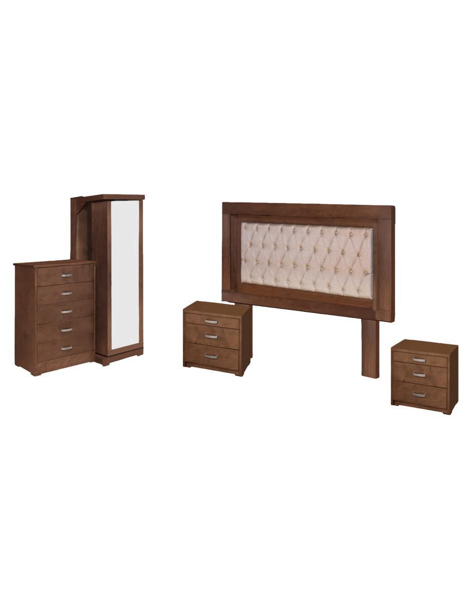 Set Recámara Bella de MDF