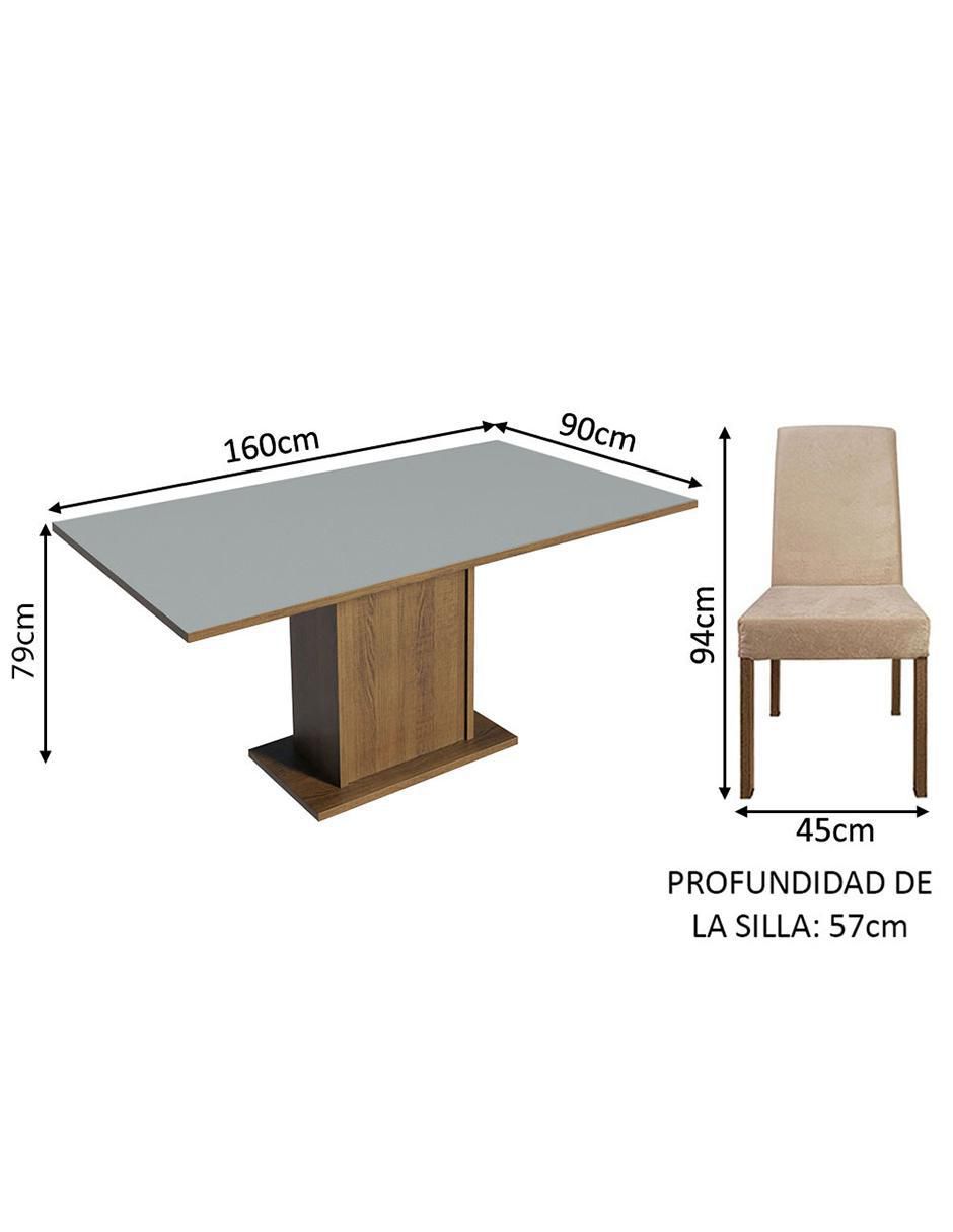 Comedor Renata para 6 personas 11