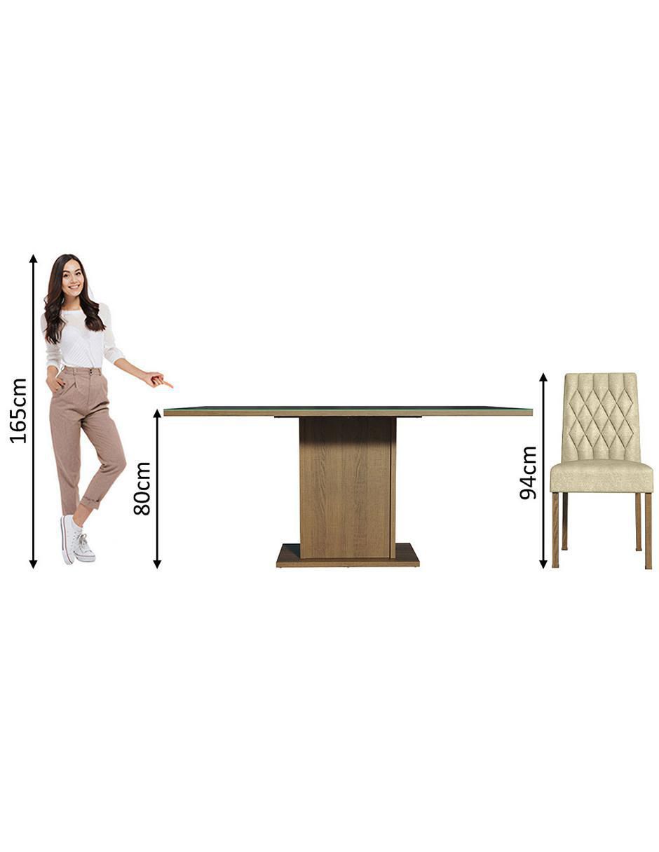 Comedor Geórgia para 6 personas 11
